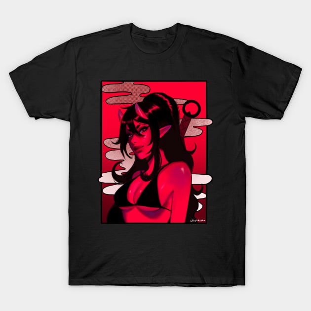 red oni T-Shirt by itsjoaosan